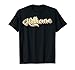 Hillhouse TShirt Retro Art Baseball Font Vintage T-Shirt