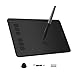 HUION Inspiroy H640P Drawing Tablet, 6x4 inch Art Tablet with Battery-Free Stylus, 8192 Pen Pressure, 6 Hot Keys, Graphics Tablet for Drawing, Writing, Design, Teaching, Work with Mac, PC & Mobile