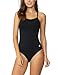 BALEAF Women's Athletic Training Adjustable Strap One Piece Swimsuit Swimwear Bathing Suit Black 38