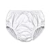 i Play. Baby Reusable Absorbent Swim Diaper Pull On White (12 Monthss, White Pull On)