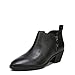 Vionic Cecily Women's Ankle Heeled Boot Black Wp Tmbl Lthr - 8 Medium