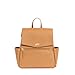 Freshly Picked Convertible Mini Classic Diaper Bag Backpack, Butterscotch Tan