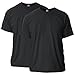 Gildan Adult Ultra Cotton T-Shirt, Style G2000, Multipack, Black (2-Pack), 2X-Large