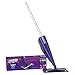 Swiffer WetJet Hardwood and Floor Spray Mop, All-In-One Mopping Cleaner Starter Kit, Includes: 1 WetJet, 10 Pads, Cleaning Solution & Batteries 16 Piece Set, Purple