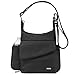 Travelon Anti-Theft Classic Messenger Bag, Black, 9' x 12.5' x 3.5' Center Height:9.5'