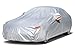 Kayme 6 Layers Car Cover Waterproof All Weather for Automobiles, Outdoor Full Cover Rain Sun UV Protection with Zipper Cotton, Size A2 3XL Universal Fit for Sedan (186-193 inch)