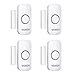 Door Window Alarm for Kids Safety, VOXON Wireless Door Alarm for Home Security Personal Security Window Alarms Sensor Burglar Door Alarm for Home, Cars, Sheds, Caravans DIY Kit Pack of 4