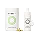 Nutrafol Women's Hair Growth Supplements and Hair Serum, Ages 18-44, Clinically Tested for Visibly Thicker and Stronger Hair - 1 Month Supply, 1.7 Fl Oz Bottle
