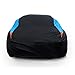 MORNYRAY Waterproof Car Cover All Weather Snowproof UV Protection Windproof Outdoor Full car Cover, Universal Fit for Sedan (Fit Sedan Length 194-206 inch, Blue)