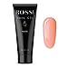 ROSSI Poly Nail Gel, 30ml Nude Gel Builder Nail Gel Trendy Nail Art Design Nail Extension Gel Salon Nail Easy DIY at Home Nails Manicure Gifts for Women