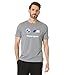 PUMA Men's BMW M Motorsport Essentials Logo T-Shirt, Medium Gray Heather