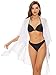 Breezy Lane Swimsuit Coverup for Women Beach Coverups Sheer Cardigans Kimono Bathing Suit Cover Ups Vacation Summer Beachwear