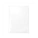 ClearBags Flat Open Top Bags, 5 7/16 x 7 1/4, 100 Pack, Clear Photo Storage Bag, Plastic Sleeves, Sheets for Art, Crafts, Envelopes, Cards, Crystal Clear, Archival Safe, B75NFA
