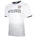 Icon Sports U.S. Soccer USMNT Adult Soccer Game Day Jersey-Inspired Shirt | Frequency, White, Medium