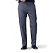Lee Men's Extreme Motion Flat Front Regular Straight Pant Vintage Gray 34W x 32L