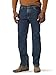 Wrangler Authentics Men's Regular Fit Comfort Flex Waist Jean, Dark Stonewash, 40W x 30L