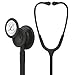 3M Littmann Classic III Monitoring Stethoscope, 5803, More Than 2X as Loud* and Weighs Less**, Stainless Steel Black-Finish Chestpiece, 27' Black Tube, Stem and Headset