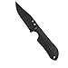 Spyderco Street Beat Fixed Blade Knife with 3.51' VG-10 Steel Black Blade and Premium Injection-Molded Polymer Sheath - PlainEdge - FB15PBBK