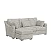 Hillsdale York Upholstery, Sectional Sofa, Stone