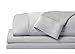 SHEEX - Original Performance Sheet Set with 2 Pillowcases, Ultra-Soft Fabric Cooling and Breathes Better Than Traditional Cotton - Pearl Blue, Queen