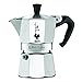 Bialetti - Moka Express: Iconic Stovetop Espresso Maker, Makes Real Italian Coffee, Moka Pot 3 Cups (4.3 Oz - 130 Ml), Aluminium, Silver