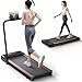 Sperax Treadmill-Walking Pad-Under Desk Treadmill-3 in 1 Folding Treadmill-Treadmills for Home-Black Red