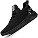 Feethit Mens Slip On Walking Shoes Blade Tennis Shoes Non Slip Running Shoes Lightweight Workout Shoes Breathable Mesh Fashion Sneakers All Black Size 10