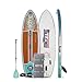 BOTE Wulf Aero Inflatable Stand Up Paddle Board Kit Includes Accessories Adjustable Paddle iSUP Travel Bag Blow Up Pump Safety SUP Velcro Leash Multiple Sizes