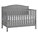 Oxford Baby North Bay 4-in-1 Convertible Baby Crib, Dove Gray, GreenGuard Gold Certified