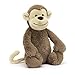 Jellycat Bashful Monkey Stuffed Animal, Medium 12 inches | Monkey Plush Toy | Classic Children's Gift