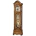 Howard Miller Soto Floor Clock 547-042 – Illuminated Golden Oak Home Decor, Grandfather Timepiece with Cable-Driven Triple-Chime Movement