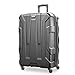 Samsonite Centric Hardside Expandable Luggage with Spinner Wheels, Black, Checked-Large 28-Inch