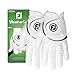 FootJoy Men's WeatherSof 2-Pack Golf Glove, White, X-Large, Worn on Left Hand