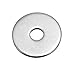 1/4' x 1' Stainless Fender Washer,18-8 (304) Stainless Steel Flat Washer,1/4' ID x 1' OD x 0.074' Thick(40Pcs)