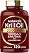 Carlyle Antarctic Krill Oil 2000 mg 120 Softgels | Omega-3 EPA, DHA, with Astaxanthin Supplement Sourced from Red Krill | Maximum Strength | Laboratory Tested