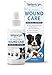 Vetericyn Plus Dog Wound Care Spray | Healing Aid and Skin Repair, Clean Wounds, Relieve Itchy Skin, and Prevent Infection, Safe for All Animals. 8 Ounces