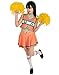 miccostumes Women's Cheerleader uniforms High School Girl's Cheer Cosplay Costume Outfit (L/XL)