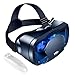 3D VR Headset for Cellphone, Adjustable Virtual Reality 3D VR Glasses Headset Helmets, Compatible 5.0-7.0 inch iPhone & Android with Controller, for Watching 3D VR Content (Black)