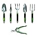 GZLVSOW Garden Tool Set Gardening Hand Tools Heavy Duty Gardening Tools Outdoor Hand Tools Extra Succulent Tools Set with Fashion Garden Tools (6)