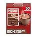Nestle Hot Cocoa Chocolate Packets, Hot Cocoa Mix, Rich Chocolate Flavor, Made with Real Cocoa, 50 Count (0.71 Oz each), 35.5 Oz