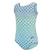 GK Stars Gymnastics & Dance Leotard for Girls and Toddlers - Activewear One Piece Outfit in Fun Colorful Prints (Child Extra Small, Polka Dot Party)