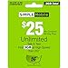 SIMPLE Mobile $25 Unlimited Talk & Text, 3GB Data / 30-Day Plan [Physical Delivery]