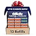 Gillette Fusion5 Men's Razor Blade Refills, Holiday Gifts for Men, 10 Count + Fusion5 ProGlide Razor Blade Refills - 2 Count | One Pack of 12 Refills