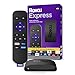 Roku Express | HD Roku Streaming Device with Standard Remote (no TV controls), Free & Live TV