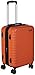 Amazon Basics Expandable Hardside Carry-On Luggage, 20-Inch Spinner with Four Spinner Wheels and Scratch-Resistant Surface, Orange