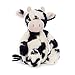 Jellycat Bashful Cow Calf Stuffed Animal, Medium 12 inches | Farmyard Plush Toy | Classic Children's Gift