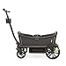 Veer All-Terrain Cruiser | Premium Off-Road Wagon Stroller for Babies, Toddlers, and Kids | Push/Pull/Push-Along Steering for Uneven Terrain | JPMA Certified | Lightweight and Collapsible | 2 Seats