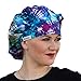 KimKaps Bouffant Style Scrub Caps Women Men | Surgical Scrub Hats Cotton | Ideal for Nurses | Machine Washable Nursing Caps