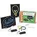 KiwiCo Light-Up Wire Art Kit - DIY Electroluminescent Signs, Fun Educational Science Craft for Kids | Includes EL Wires, Battery Packs, Design Templates, and Instructions | Make Your Own Neon Sign!