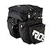 Roswheel 14892 3 in 1 Multifunction Bike Bicycle Rear Rack Panniers Back Seat Cargo Trunk - Black